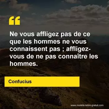 Citation Confucius