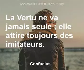 Citation de Confucius
