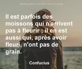 Citation de Confucius