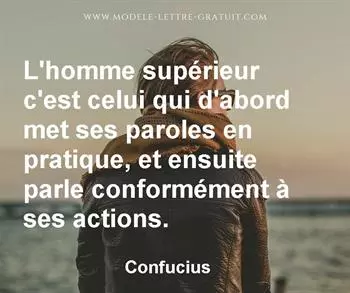 Citation de Confucius