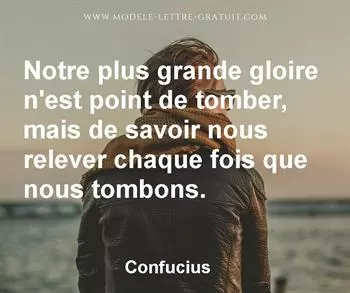 Citation de Confucius