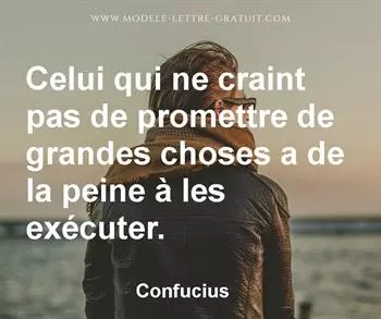 Citation de Confucius