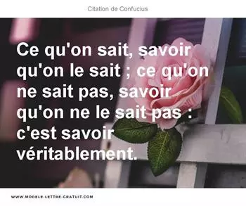 Citations Confucius