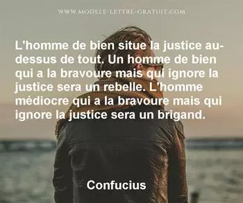 Citation de Confucius
