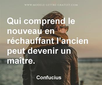 Citation de Confucius