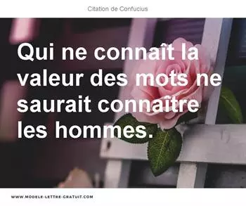 Citations Confucius