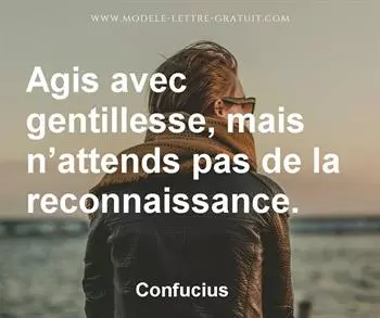 Citation de Confucius
