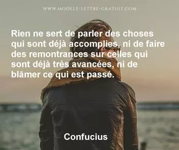 Citation de Confucius