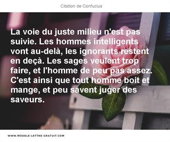 Citations Confucius