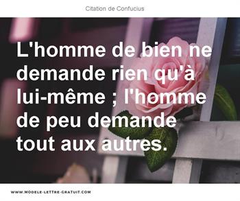 Citations Confucius