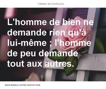 Citations Confucius