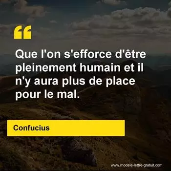 Citation Confucius