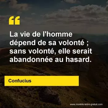 Citation Confucius