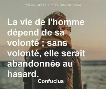 Citation de Confucius