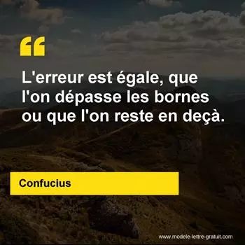 Citation Confucius
