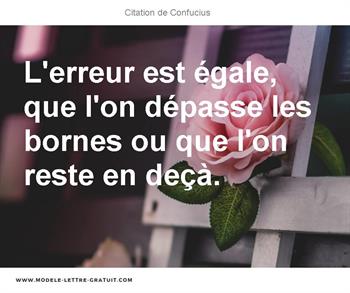 Citations Confucius