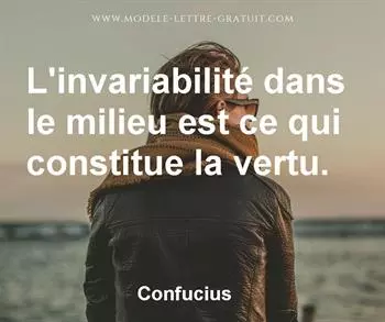 Citation de Confucius