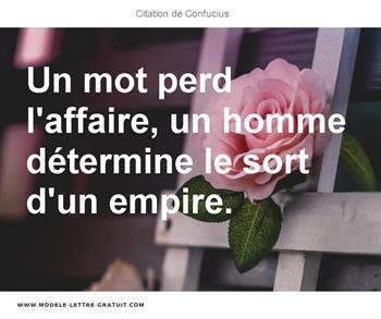 Citations Confucius