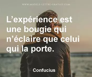 Citation de Confucius