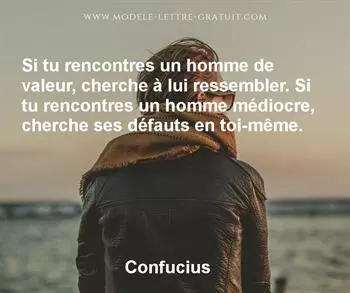 Citation de Confucius