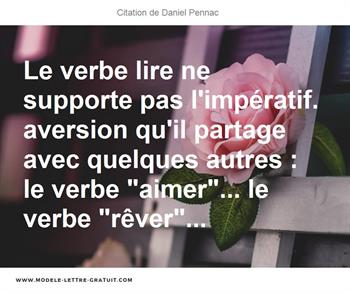 Citations Daniel Pennac