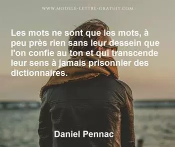Citation de Daniel Pennac