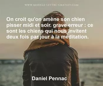 Citation de Daniel Pennac