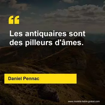 Citation Daniel Pennac