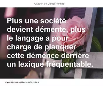 Citations Daniel Pennac