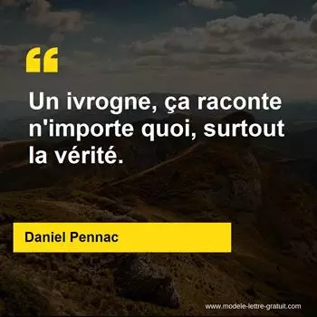 Citation Daniel Pennac