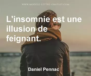 Citation de Daniel Pennac