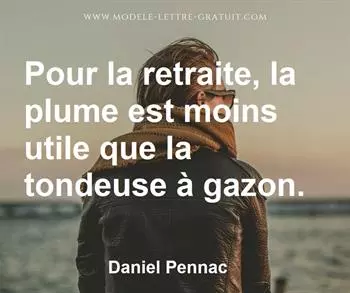 Citation de Daniel Pennac