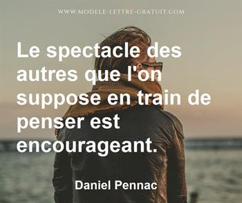 Citation de Daniel Pennac