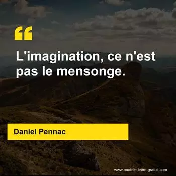 Citation Daniel Pennac