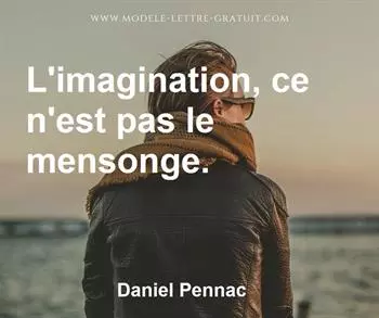 Citation de Daniel Pennac