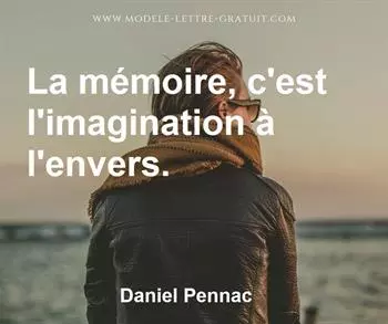 Citation de Daniel Pennac