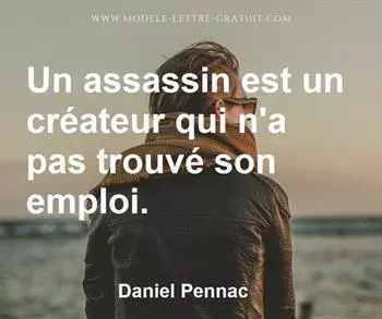 Citation de Daniel Pennac