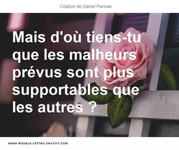 Citations Daniel Pennac