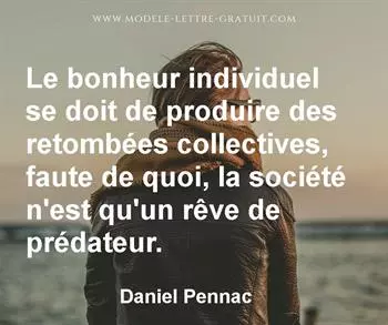 Citation de Daniel Pennac