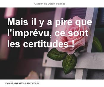 Citations Daniel Pennac