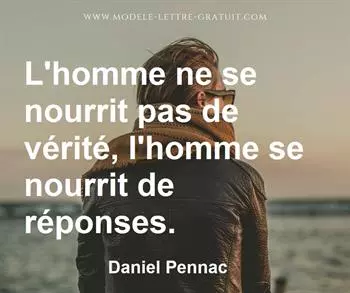 Citation de Daniel Pennac