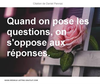 Citations Daniel Pennac