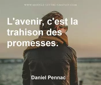 Citation de Daniel Pennac