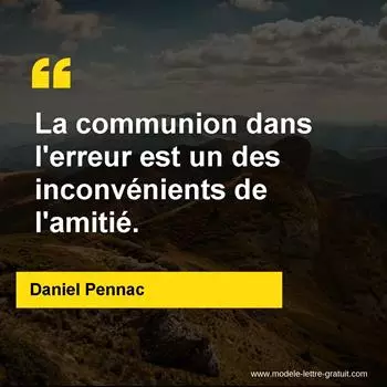 Citation Daniel Pennac
