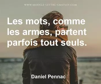 Citation de Daniel Pennac