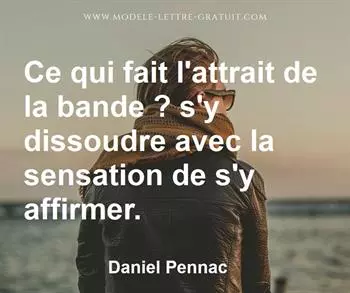 Citation de Daniel Pennac
