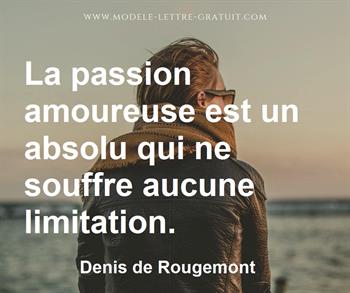 Citation de Denis de Rougemont