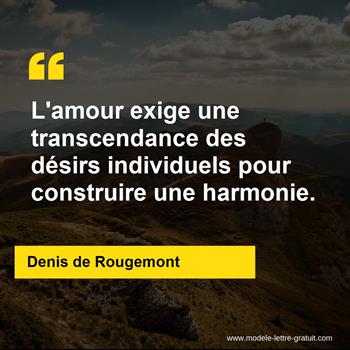 Citation Denis de Rougemont