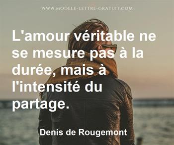 Citation de Denis de Rougemont