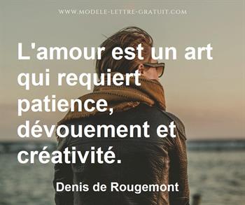 Citation de Denis de Rougemont